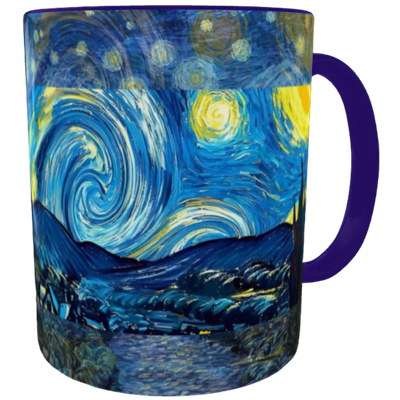Pocillo Personalizado Noche Estrellada | Diseño Artístico Inspirado - Image 3