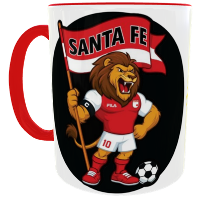 Pocillo Personalizado Independiente Santa Fe