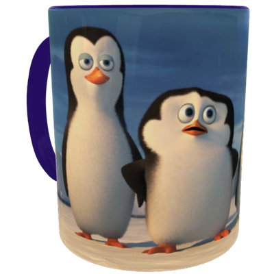 Pocillo Personalizado Pingüinos de Madagascar |