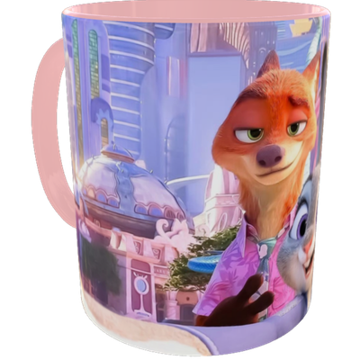 Pocillo Personalizado Zootopia |