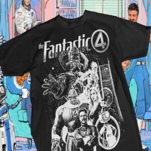 Camiseta Los 4 Fantásticos Diseño Original