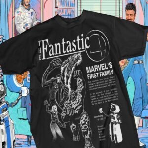 Camiseta Los 4 Fantásticos Estilo Premium