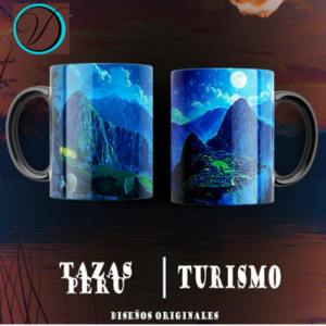 Pocillo Personalizado Montaña y Cascada