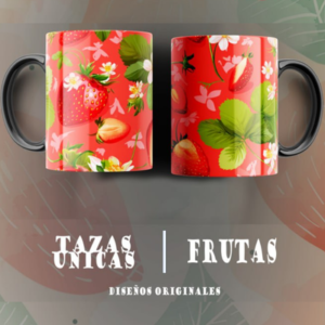Pocillo Personalizado Fresas