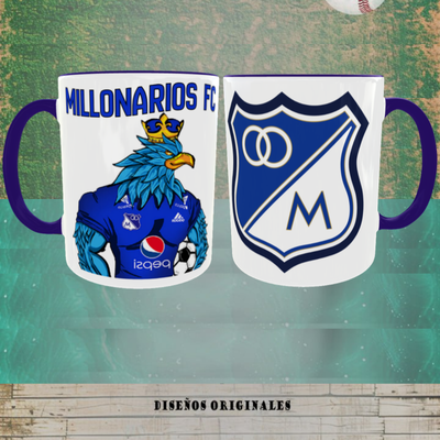 Pocillo Personalizado Millonarios FC