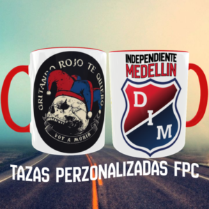 Pocillo Personalizado Independiente Medellín