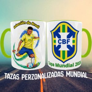 Pocillo Personalizado Selección Brasil |