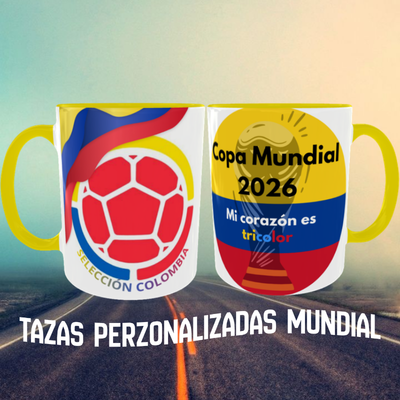 Pocillo Personalizado Selección Colombia | Diseño para Aficionados