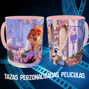 Pocillo Personalizado Zootopia |