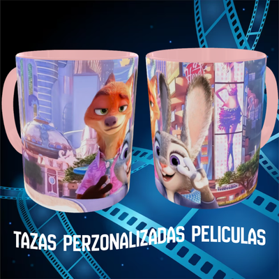 Pocillo Personalizado Zootopia |