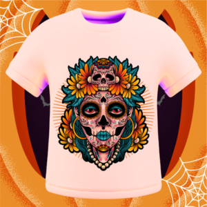 Camiseta Halloween Inspiración Terror