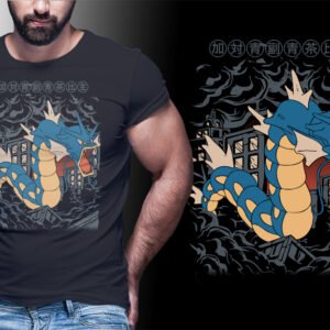 Camiseta Pokémon Estilo Casual