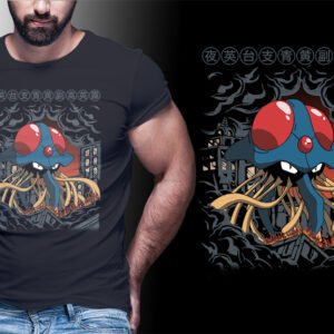 Camiseta Pokémon Diseño Creativo
