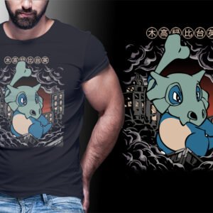 Camiseta Pokémon Diseño Ilustrado