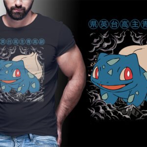 Camiseta Pokémon Estilo Premium