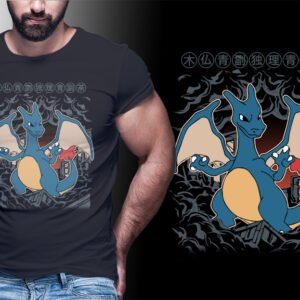 Camiseta Pokémon Diseño Fan