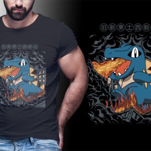Camiseta Pokémon Estilo Clásico