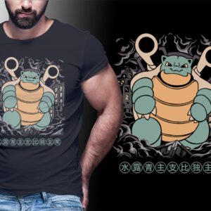 Camiseta Pokémon Diseño Atemporal