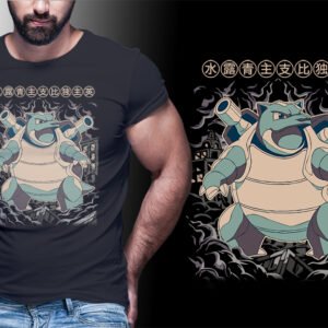 Camiseta Pokémon Inspiración Anime