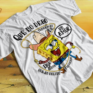 Camiseta Bob Esponja Diseño Original