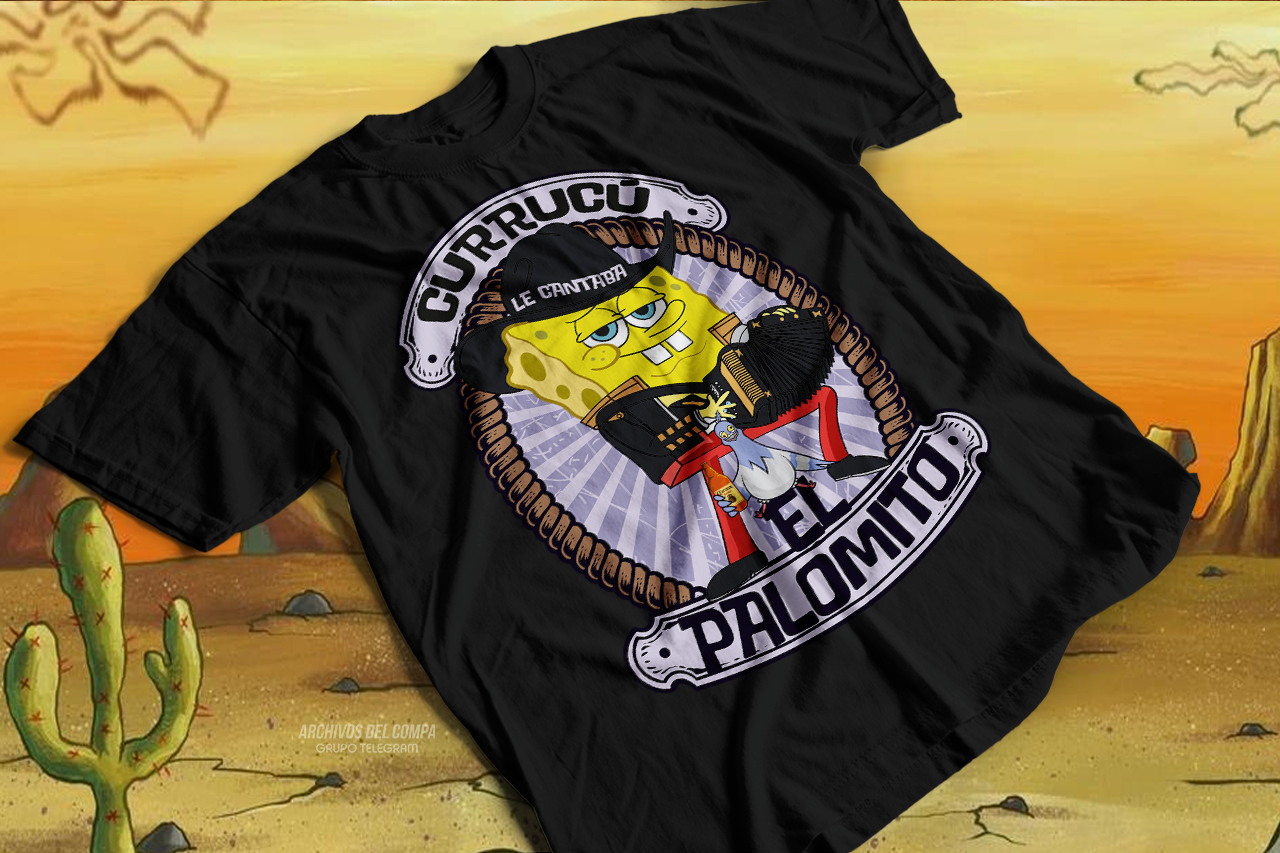 Camiseta Bob Esponja Colección Animada