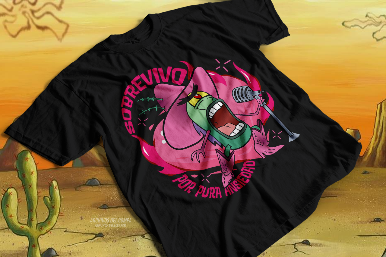 Camiseta Bob Esponja Diseño Divertido
