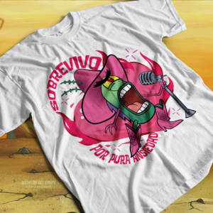Camiseta Bob Esponja Inspiración Nickelodeon