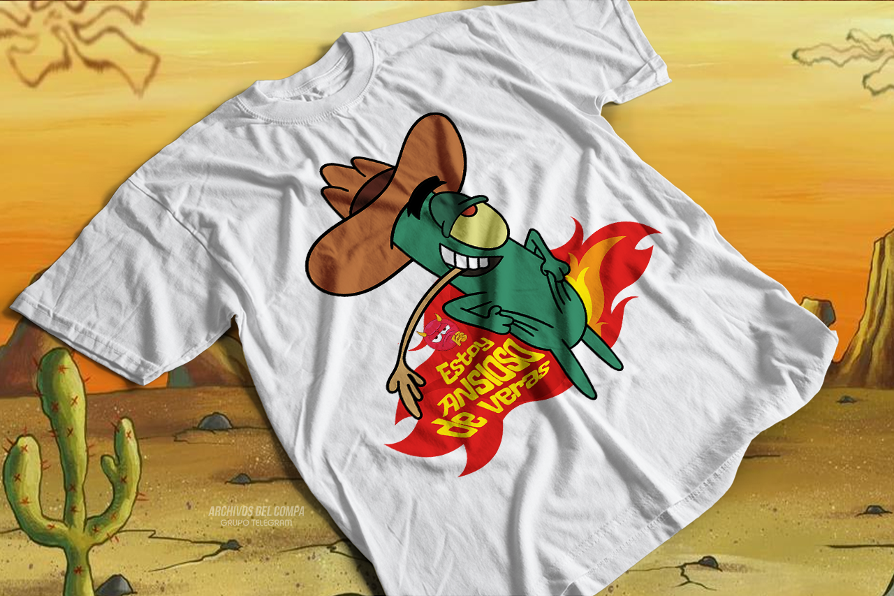 Camiseta Bob Esponja Colección Premium
