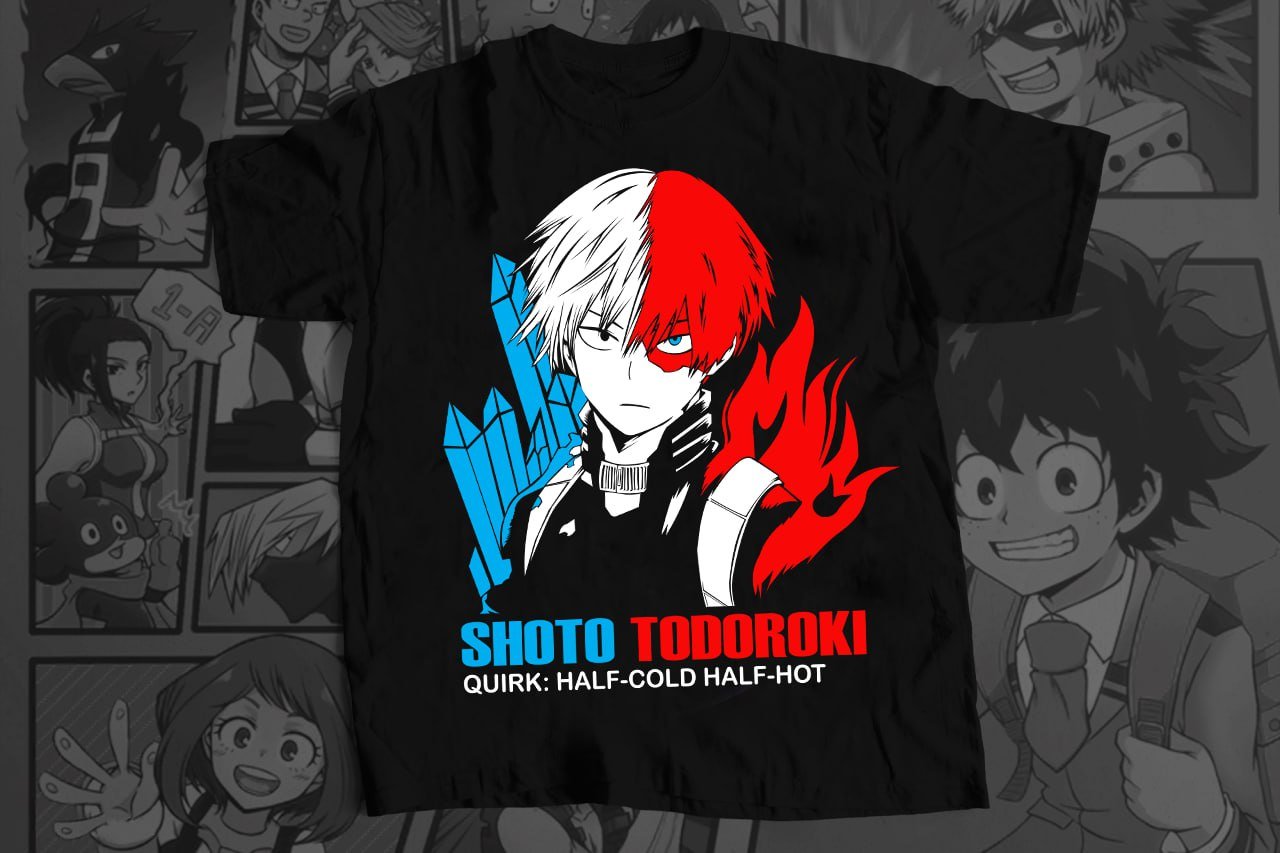 Camiseta Anime Diseño Exclusivo